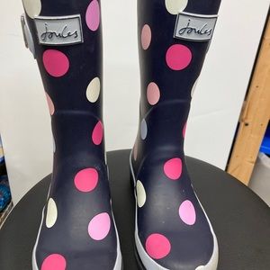 Joules girl rain boots Size 2